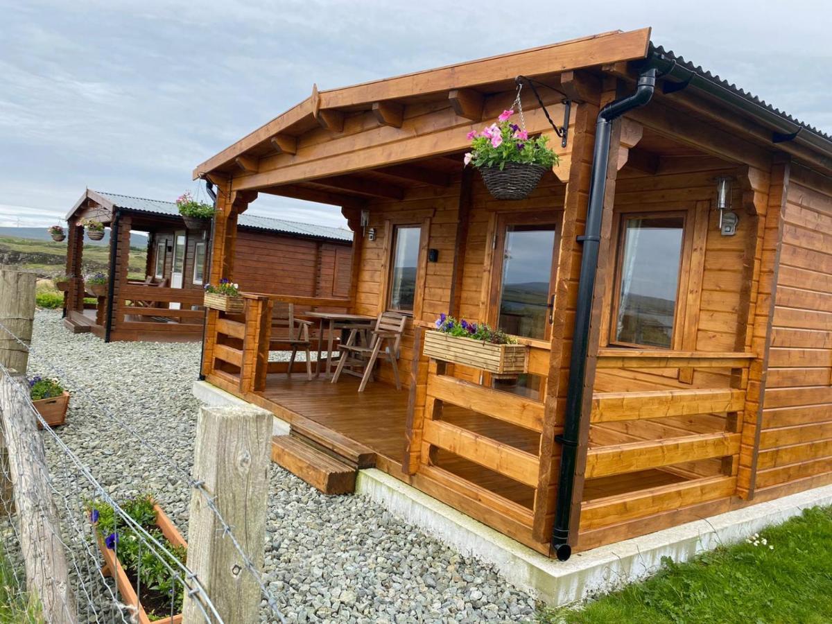 Harlosh Log Cabins Dunvegan  Εξωτερικό φωτογραφία