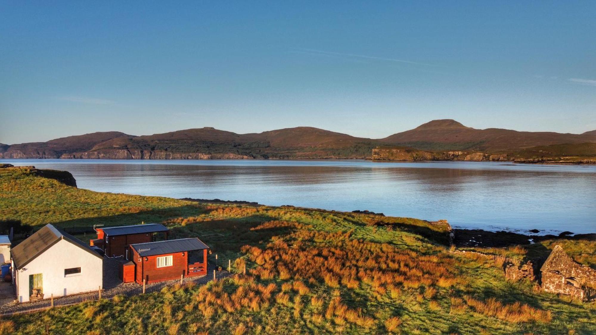 Harlosh Log Cabins Dunvegan  Εξωτερικό φωτογραφία